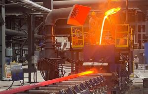 水平連鑄鑄鐵型材生產(chǎn)線(xiàn)
